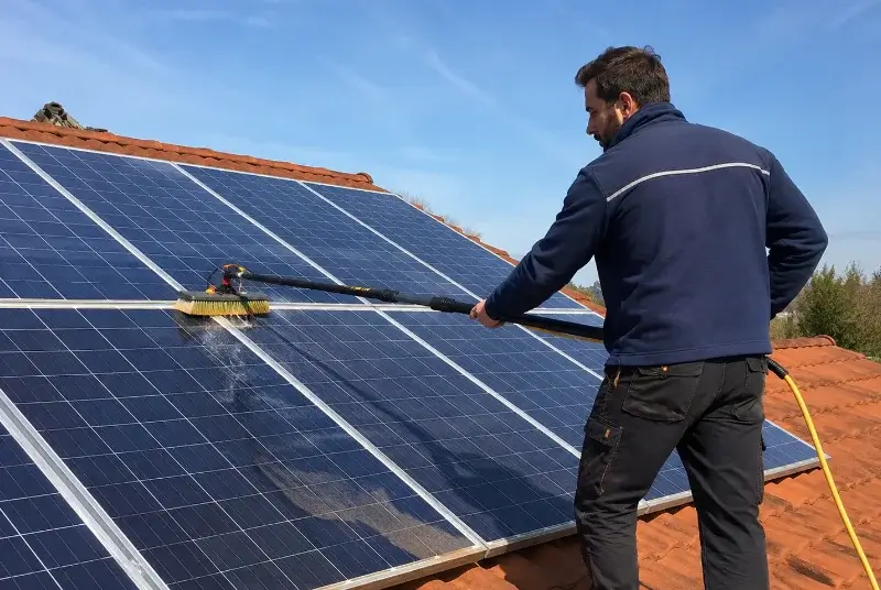 Nettoyage et entretien de panneaux solaires à Niederhausbergen