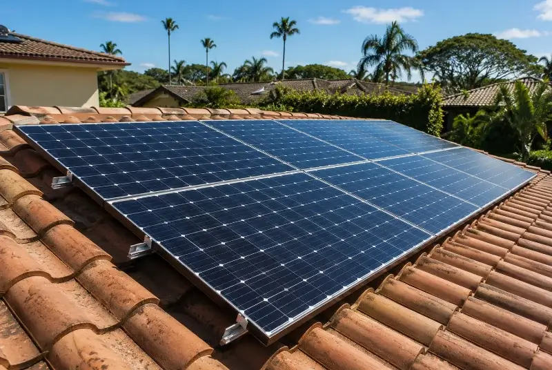 Installation de panneaux solaires à Niederhausbergen